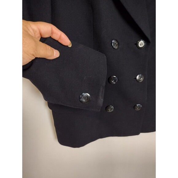 Vintage Valerie Steven’s  Wool Blazer Women’s Button Down Size 10 - Picture 9 of 13
